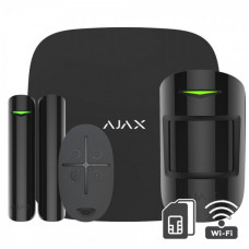 AJAX Hubkit Kablosuz Alarm Seti Wifi / StarterKit Seti Siyah